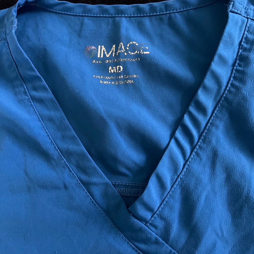 Blue Scrub Set - Picture 2 of 5